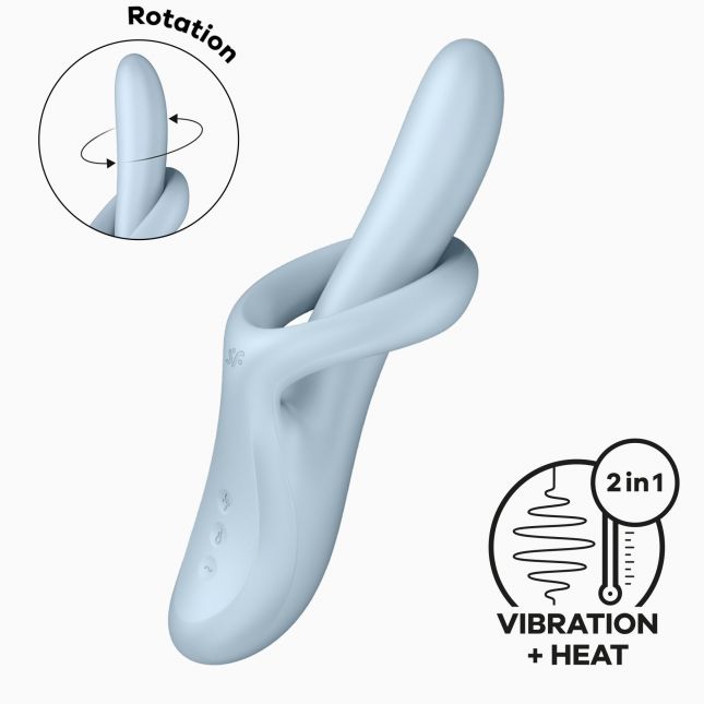 Вибратор Satisfyer Heat Flex 4 Blue