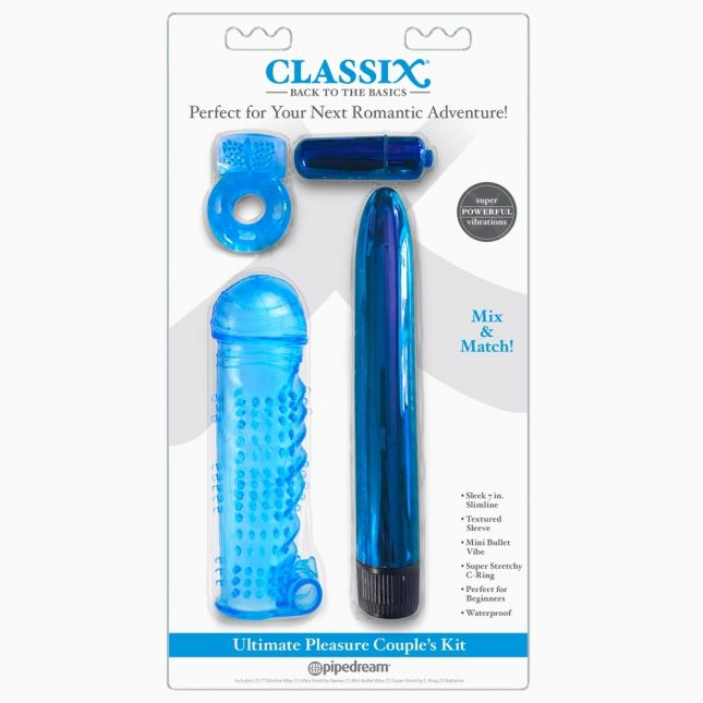 Секс набір - Classix Ultimate Pleasure Couple’s Kit Blue