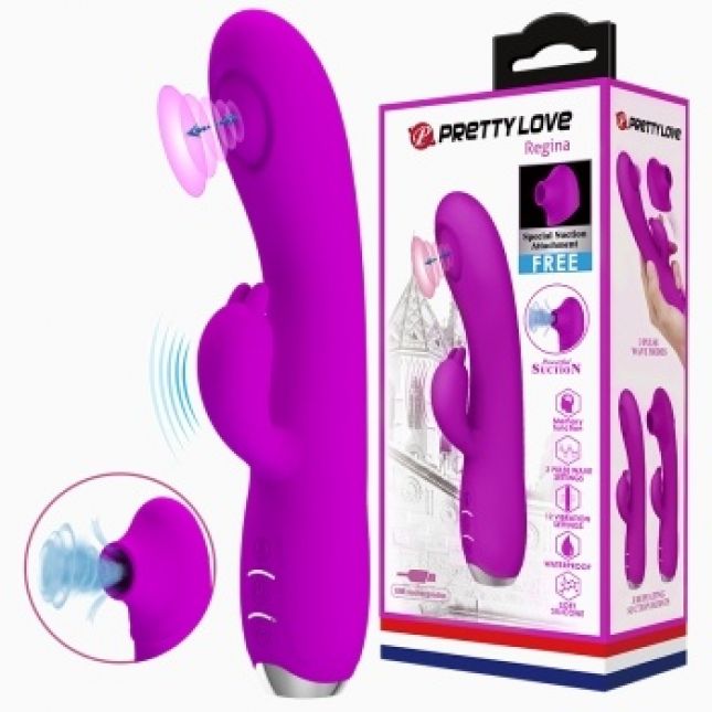 Вібратор - Pretty Love Regina Vibrator Purple Вібратор - Pretty Love Regina Vibrator Purple