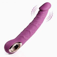 Вібратор - Realistic Vibrator Purple