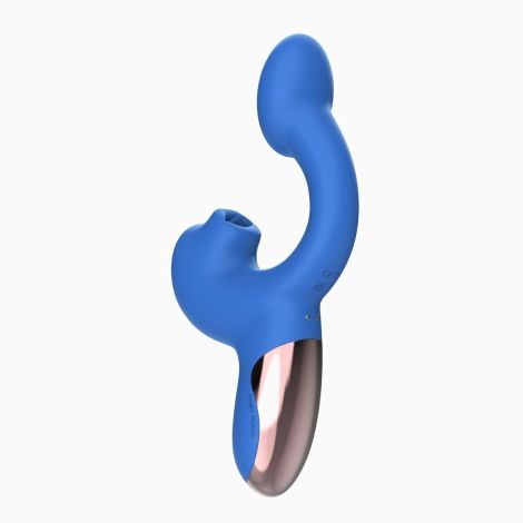 Смарт-вібратор Magic Motion Ponder Blue, подвійна стимуляція, віброяйце+язичок для клітора Смарт-вібратор Magic Motion Ponder Blue, подвійна стимуляція, віброяйце+язичок для клітора