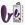 Вібратор - Pretty Love Jayleen Stimulator Dark Purple (App)
