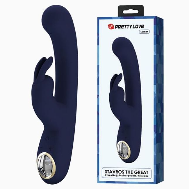 Вібратор - Pretty Love Lamar Vibrator Blue
