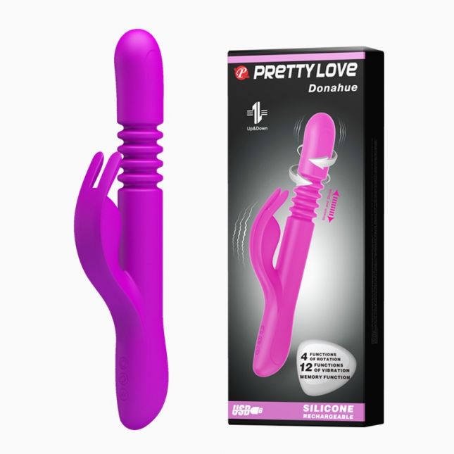 Вібратор - Pretty Love Donahue Vibrator Purple Вібратор - Pretty Love Donahue Vibrator Purple