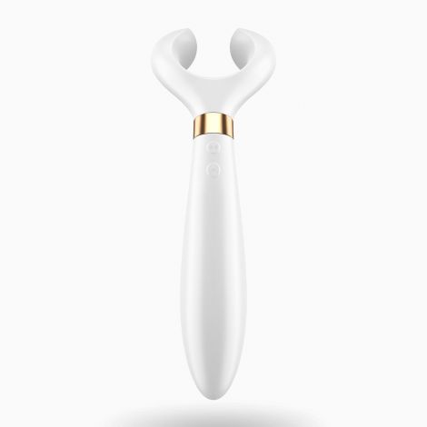 Вібратор для пар Satisfyer Endless Fun White, три мотора, багатофункціональний