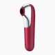 Вакуумний кліторальний вібратор - Satisfyer Dual Love Red (App)