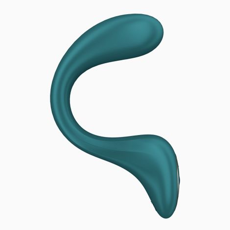 Вагінально-кліторальний вібратор Satisfyer G for Goddess 2 Bottle Green, 2 мотори
