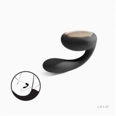 Lelo Tara - вращающийся вибратор для пар, 10х2.5 см (черный)
