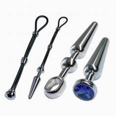 Секс набір - MALESATION Alu Cock - Grip Set mittel