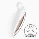 Вибратор для наружной стимуляции Satisfyer Spot On 2 White, очень мощный, гибкий отросток
