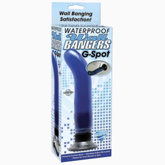 Стимулятор G -точки - Waterproof G - Spot Wallbanger, синій