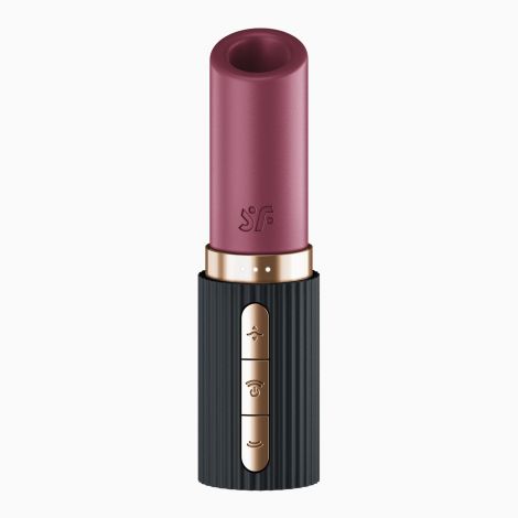 Вакуумний стимулятор Satisfyer Deep Kiss, магнітна технологія 3D Air Pulse, 30 режимів, кришечка
