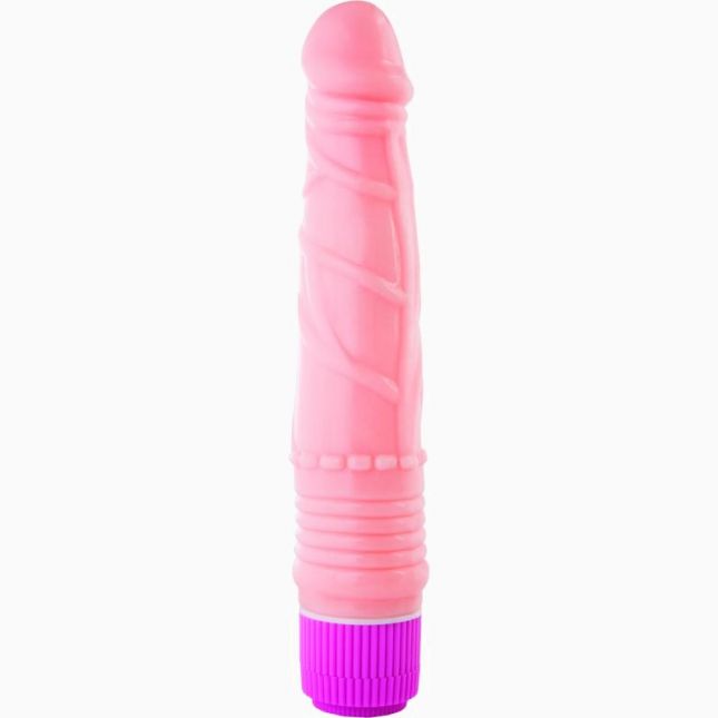 Реалистичный вибратор Toyfa A-Toys, PVC, мультискоростной, 19 см