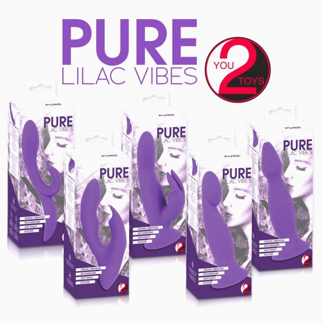 Набір Комп'ютерний вібраторів - Best of Pure Lilac Erofame 19