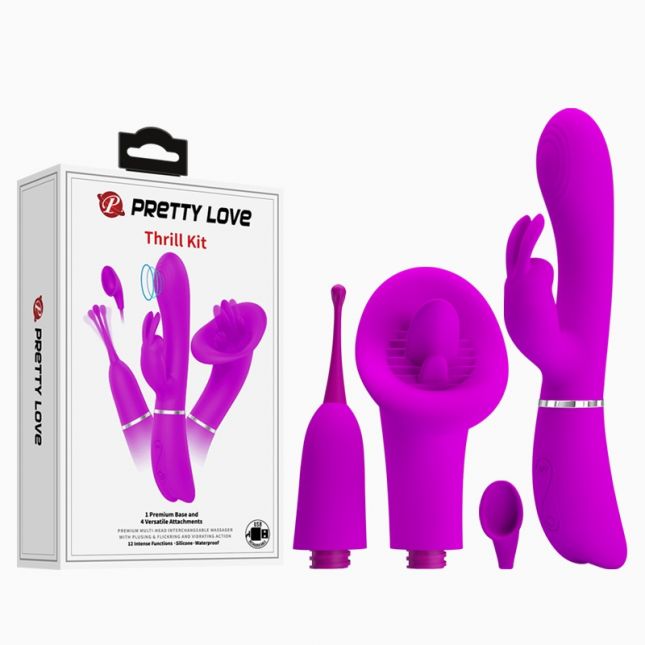 Секс набір - Pretty Love Thrill Kit Purple