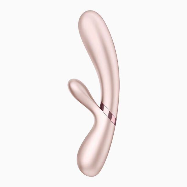 Смарт вібратор-кролик із підігрівом Satisfyer Hot Lover Nude (м'ята упаковка)
