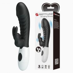Вібратор - Pretty Love Naughty Bunny Vibrator Black