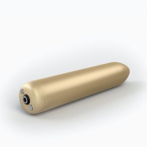 Перезаряжаемая вибропуля Dorcel Rocket Bullet Gold (мятая упаковка)