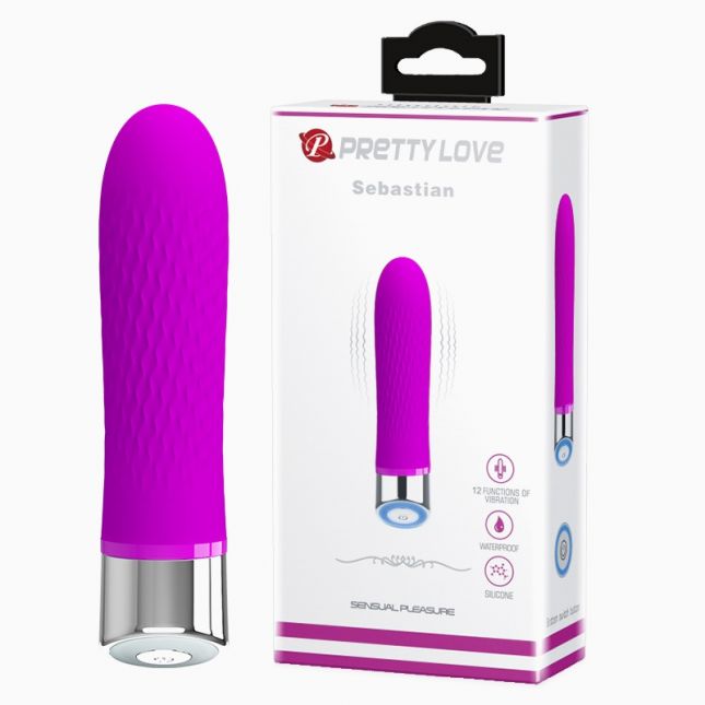 Класичний вібратор - Pretty Love Sebastian Mini Vibrator Purple