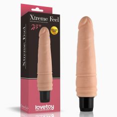 Реалістичний вібратор - Xtreme Feel Vibrator Flesh 7.5"