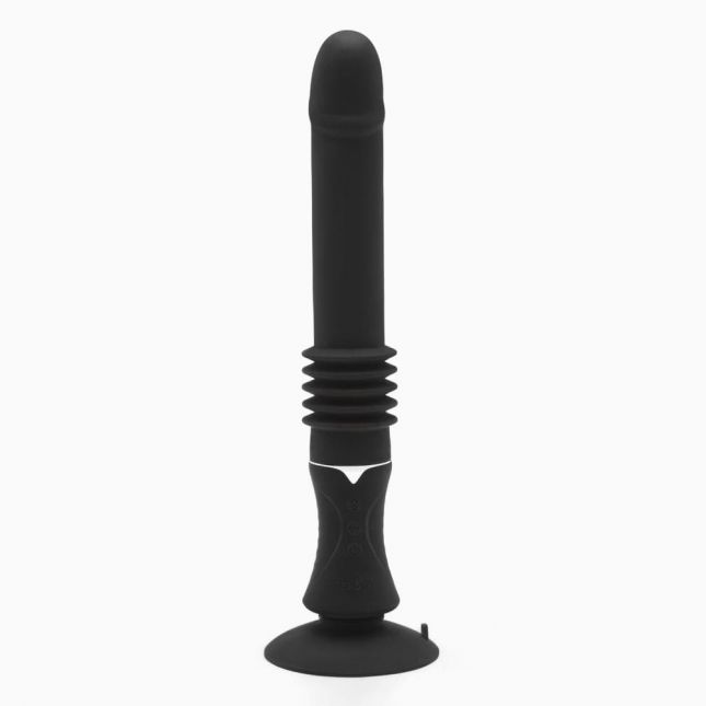 Toy Joy Majestic Trusting Vibe - вібратор з поштовховими рухами і присоском, 27,5х3 см