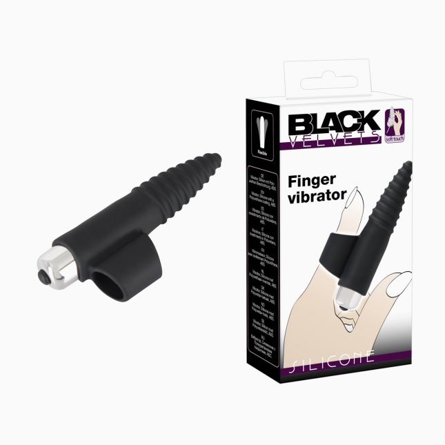 Вибростимулятор - Black Velvets Finger Vibrator