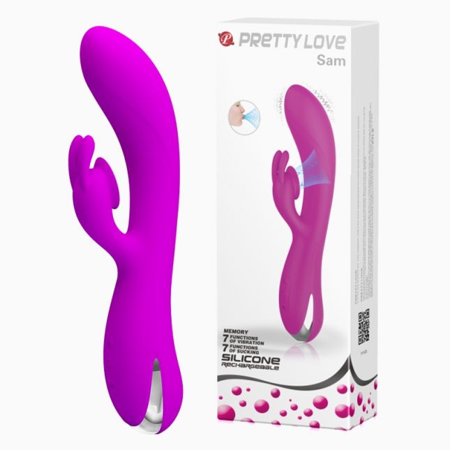 Вібратор - Pretty Love Sam Vibrator Purple