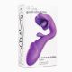 Вібратор - Tongue Flap Dual Vibe Purple