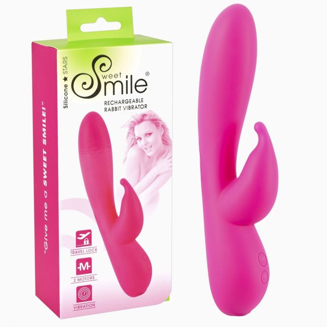 Вібратор - Sweet Smile Rechargeable Rabbit Вібратор - Sweet Smile Rechargeable Rabbit