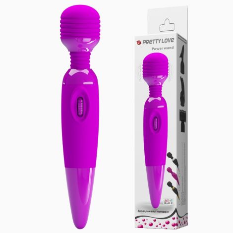 Вібромасажер - Pretty Love Power Wand Purple Вібромасажер - Pretty Love Power Wand Purple