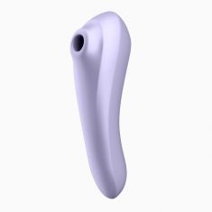 Вакуумний кліторальний вібратор - Satisfyer Dual Pleasure Mauve (App)