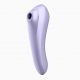 Вакуумний кліторальний вібратор - Satisfyer Dual Pleasure Mauve (App) Вакуумний кліторальний вібратор - Satisfyer Dual Pleasure Mauve (App)