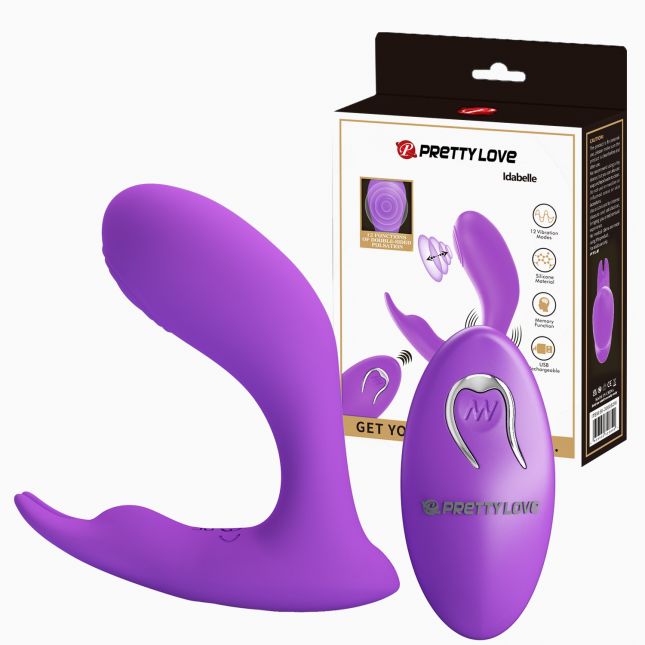 Вібратор - Pretty Love Idabelle Stimulator Purple