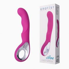 Стимулятор для точки G Erotist Ave, силікон, рожевий, 13 см