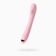 Вібромасажер Eromantica Kristen, силікон, рожевий, 22,5 см