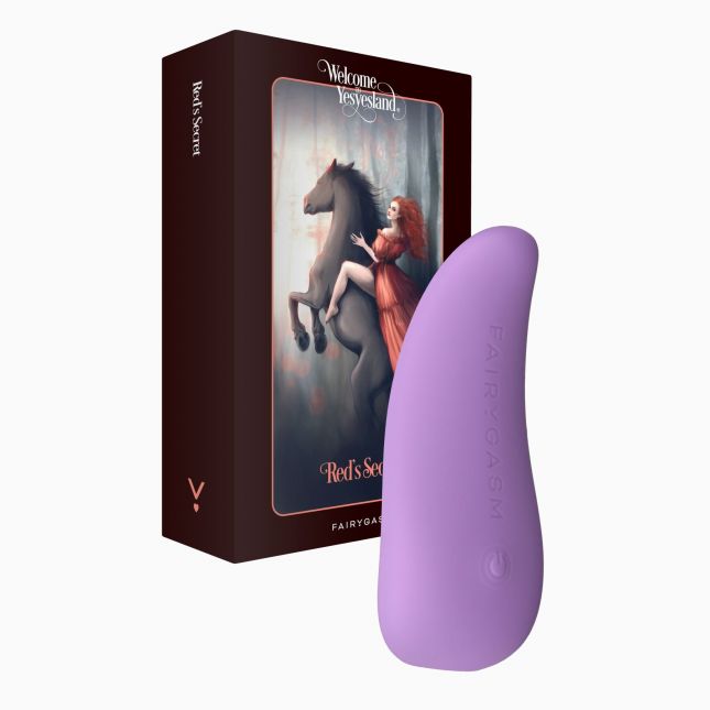 Вибратор-язычок FairyGasm ThrillLeaf violet