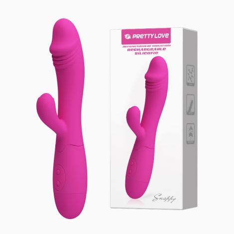 Вібратор - Pretty Love Snappy Vibrator Pink Вібратор - Pretty Love Snappy Vibrator Pink