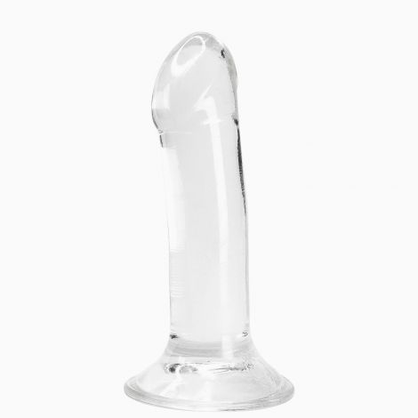Прозорий фалоімітатор Alive Valiant Jelly Dildo (м'ята упаковка!!!)