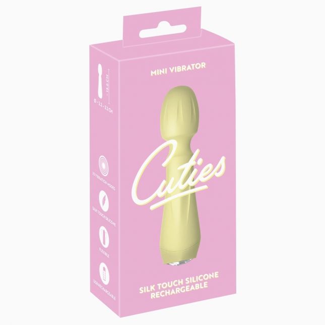 Cuties Mini Vibrator Yellow 4.