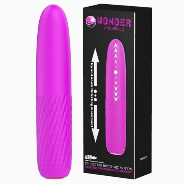 Вібратор - Wonder Archibald Vibrator Purple