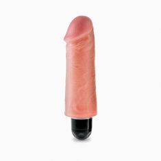  Вібромасажер King Cock 5 Vibr Stiffy Flesh, 12,7 х 3,8 мм