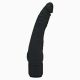 Силиконовый вибратор Classic Slim, 21x4 см (черный)
