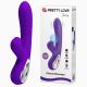 Вібратор - Pretty Love Jersey Clitoral Massager Purple