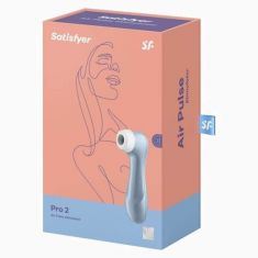 Вакуумний кліторальний вібратор - Satisfyer Pro 2 Blue