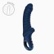 Вібратор для точки G Fun Factory TIGER Nightblue, ребристий, підходить для анальної стимуляції