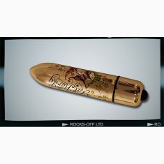 Вібратор Rocks Off RO - 120mm TATTOO BulletWings of Desire