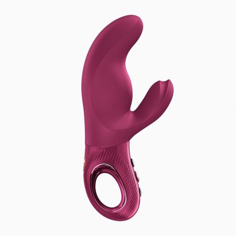 Вібратор-кролик Fun Factory MISS BI Wine Red, 2 незалежні мотори, діаметр 4,2 см