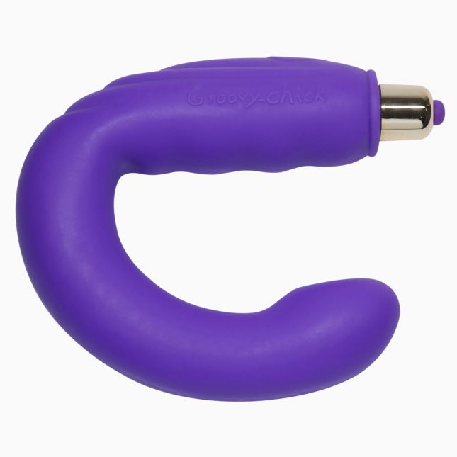 (SALE) Стимулятор клитора и точки G Rocks Off Groovy-Chick 7 Purple