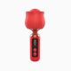 Вибромассажер Loviss Rose Mini Massage Wand Vibrator, головка в виде розы, 9 режимов