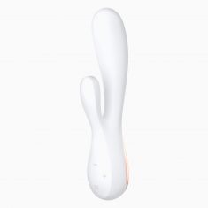 Смарт-вибратор кролик Satisfyer Mono Flex White, 2 мотора, управление через интернет Смарт-вибратор кролик Satisfyer Mono Flex White, 2 мотора, управление через интернет